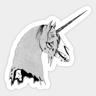 Undead Unicorn Sticker